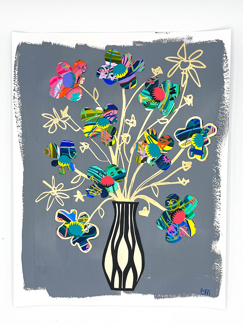 Graffiti Flower Bouquet